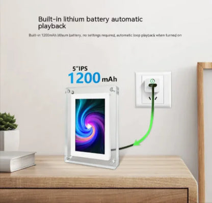 5-Inch Transparent Digital Photo Frame