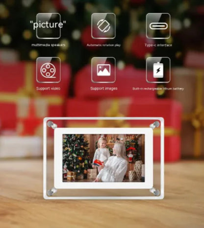 5-Inch Transparent Digital Photo Frame