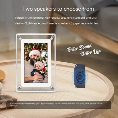 5-Inch Transparent Digital Photo Frame